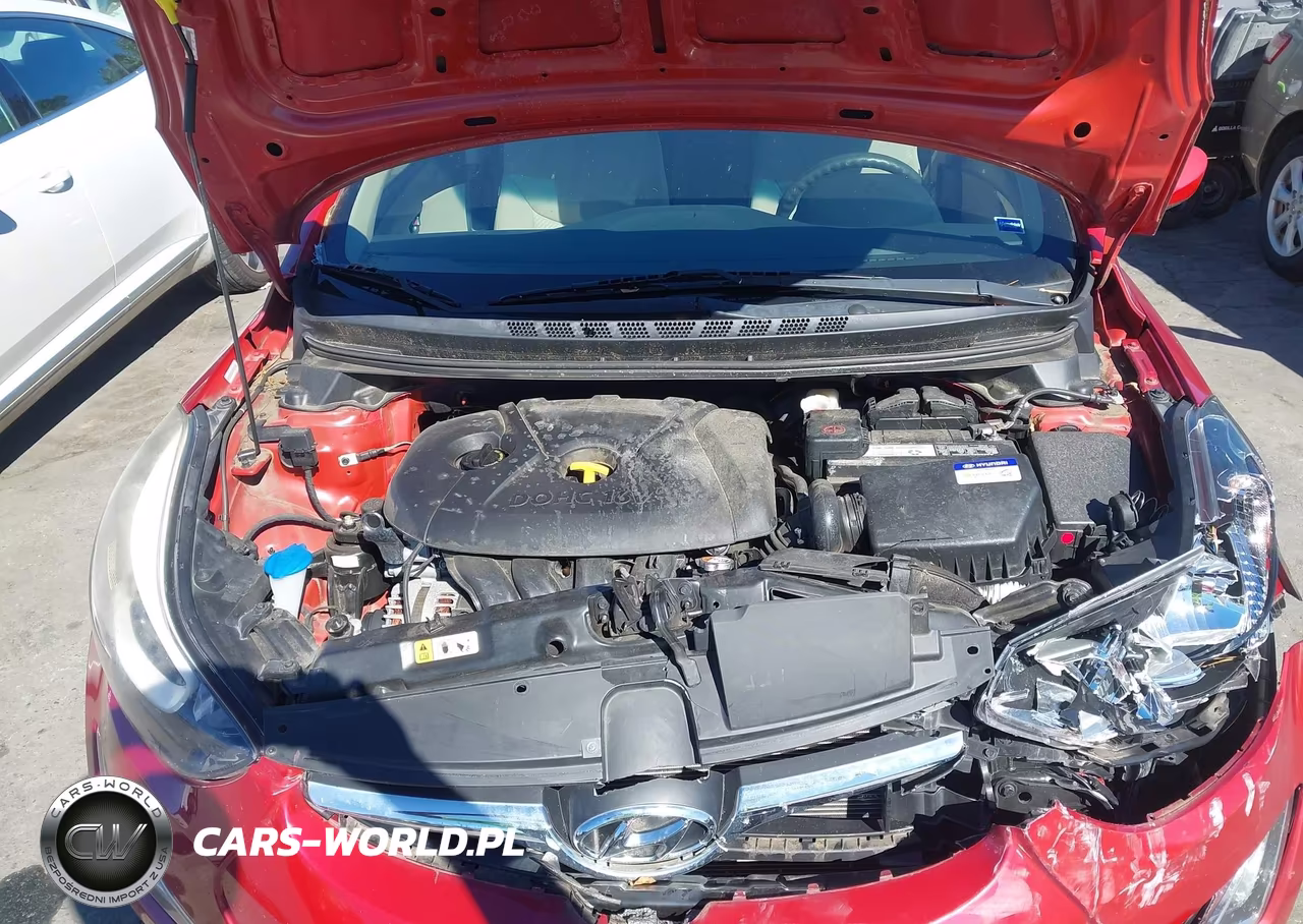 2014 Hyundai Elantra Se VIN:KMHDH4AE1EU082375 - 10