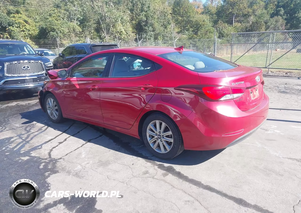 2014 Hyundai Elantra Se VIN:KMHDH4AE1EU082375 - 3