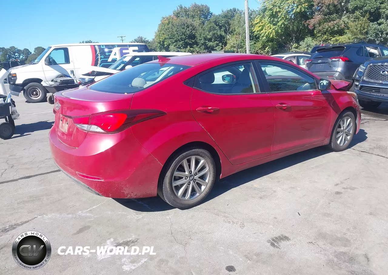2014 Hyundai Elantra Se VIN:KMHDH4AE1EU082375 - 4