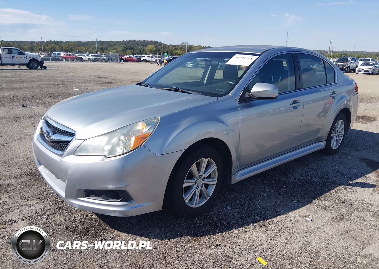 2012 Subaru Legacy 2.5I VIN:4S3BMBA68C3019393 - 2
