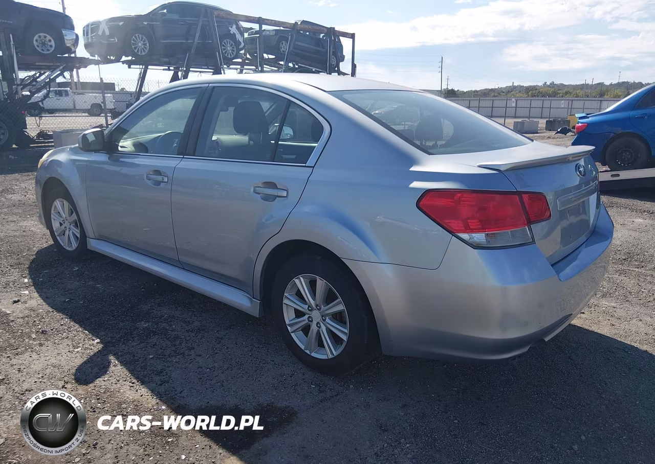 2012 Subaru Legacy 2.5I VIN:4S3BMBA68C3019393 - 3
