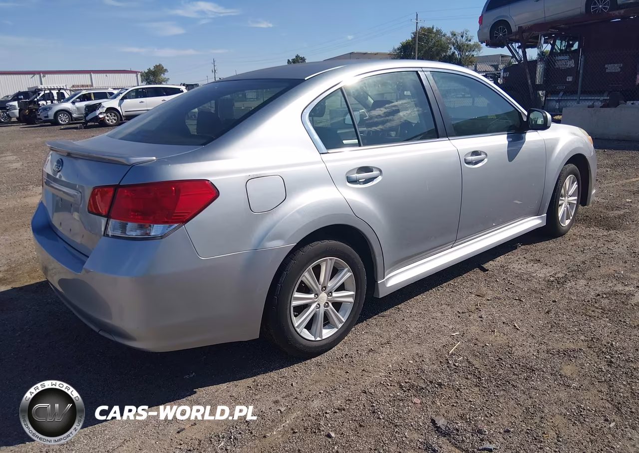 2012 Subaru Legacy 2.5I VIN:4S3BMBA68C3019393 - 4