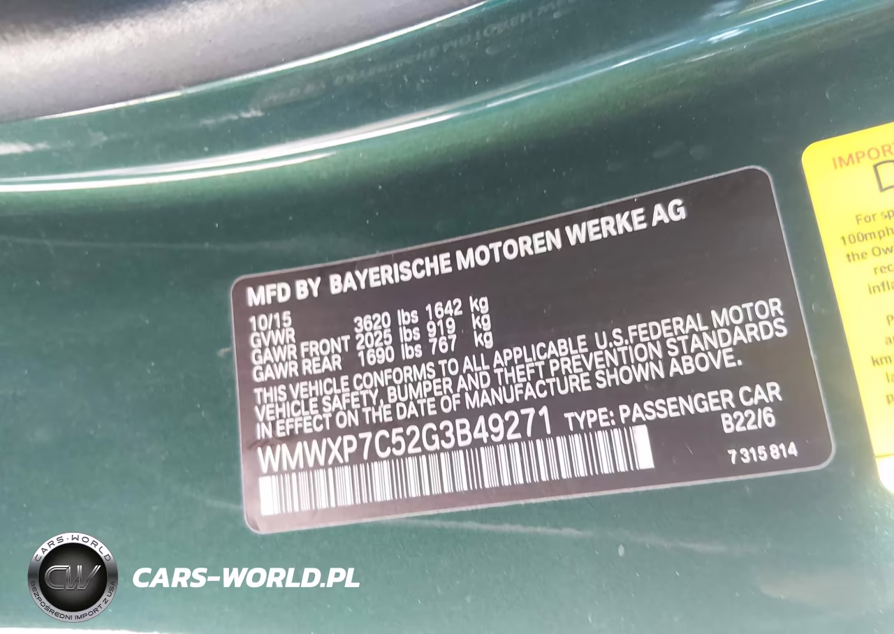 2016 Mini Hardtop Cooper S VIN:WMWXP7C52G3B49271 - 9