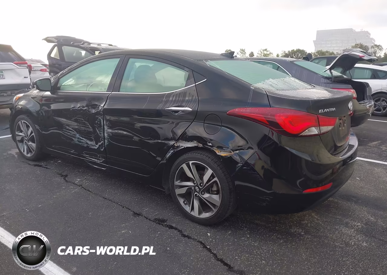 2014 Hyundai Elantra Limited VIN:KMHDH4AE1EU134524 - 3