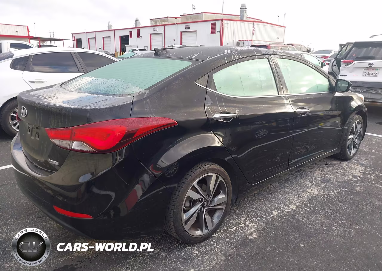 2014 Hyundai Elantra Limited VIN:KMHDH4AE1EU134524 - 4