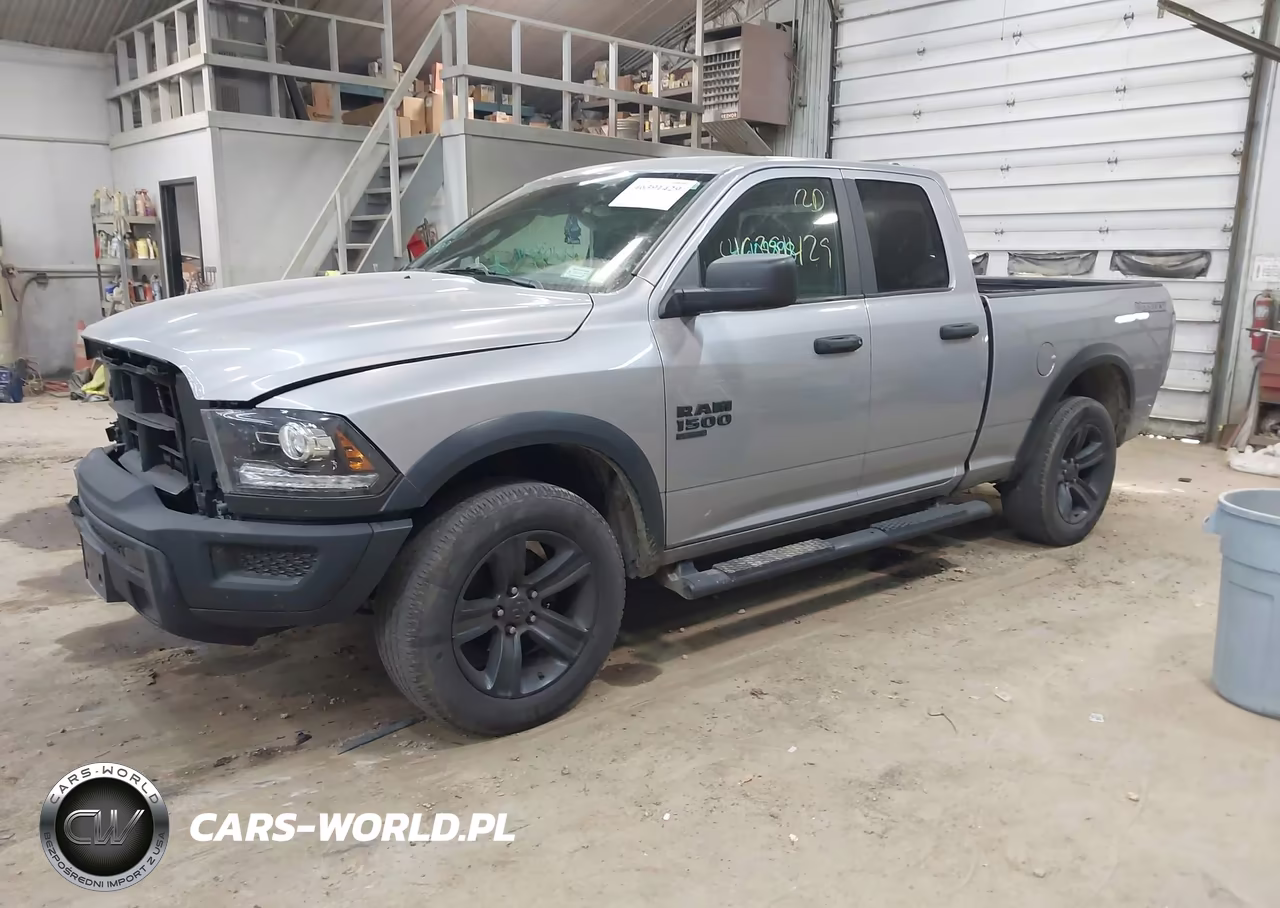 2021 Ram 1500 Classic Warlock 4X4 6'4 Box VIN:1C6RR7GG1MS513946 - 2