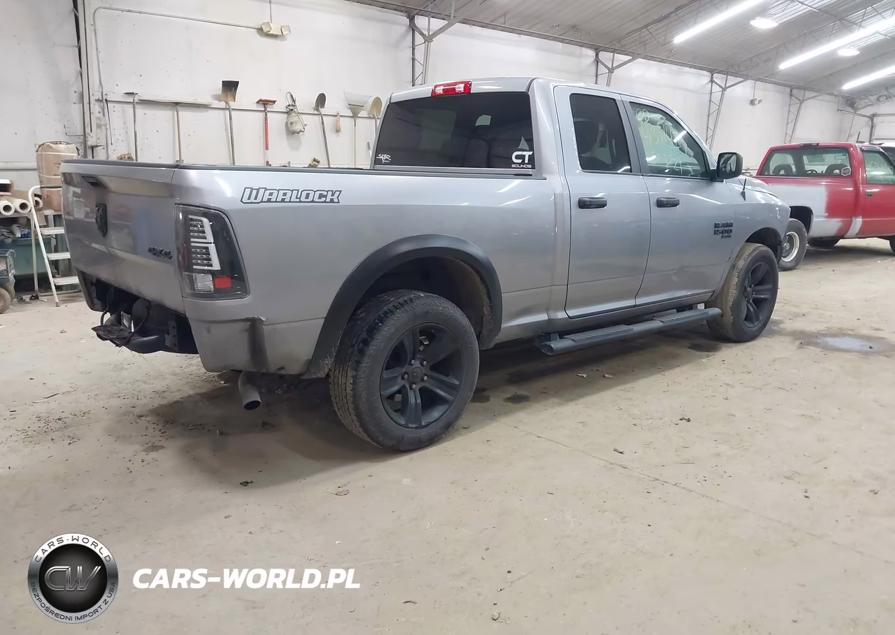 2021 Ram 1500 Classic Warlock 4X4 6'4 Box VIN:1C6RR7GG1MS513946 - 4