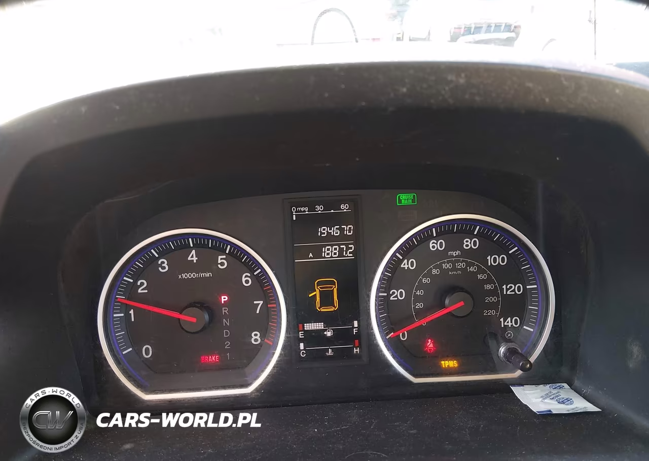 2009 Honda Cr-V Lx VIN:5J6RE48359L053300 - 7