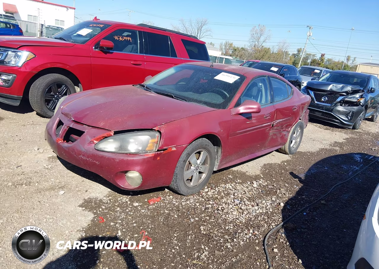 2005 Pontiac Grand Prix VIN:2G2WP522751175752 - 2