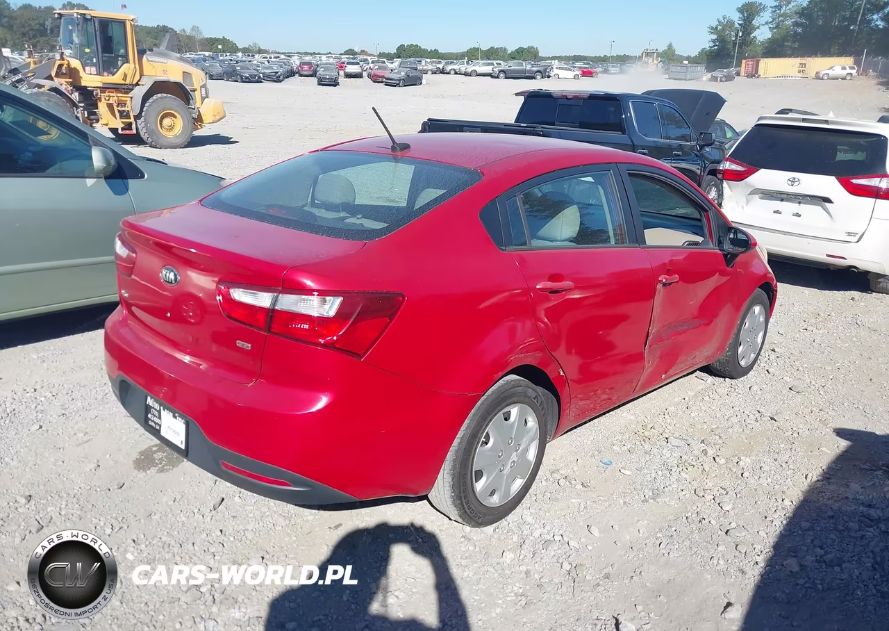2015 Kia Rio Lx VIN:KNADM4A38F6528278 - 4