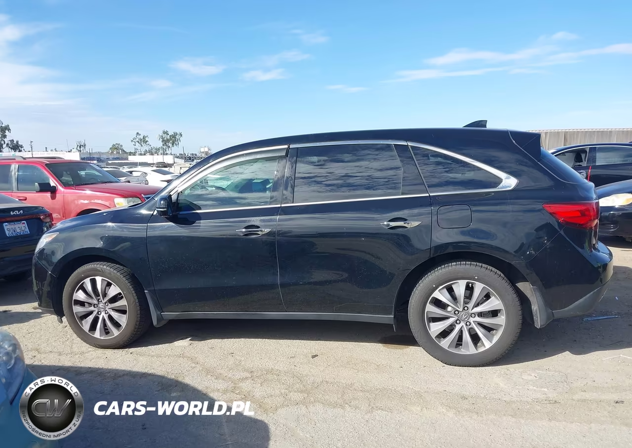 2016 Acura Mdx Technology Acurawatch Plus Packages-Technology Package VIN:5FRYD4H43GB008545 - 14