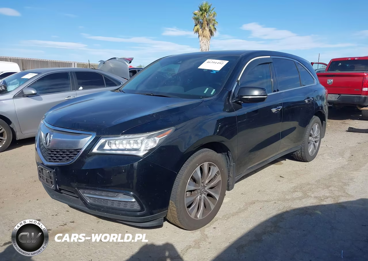 2016 Acura Mdx Technology Acurawatch Plus Packages-Technology Package VIN:5FRYD4H43GB008545 - 2