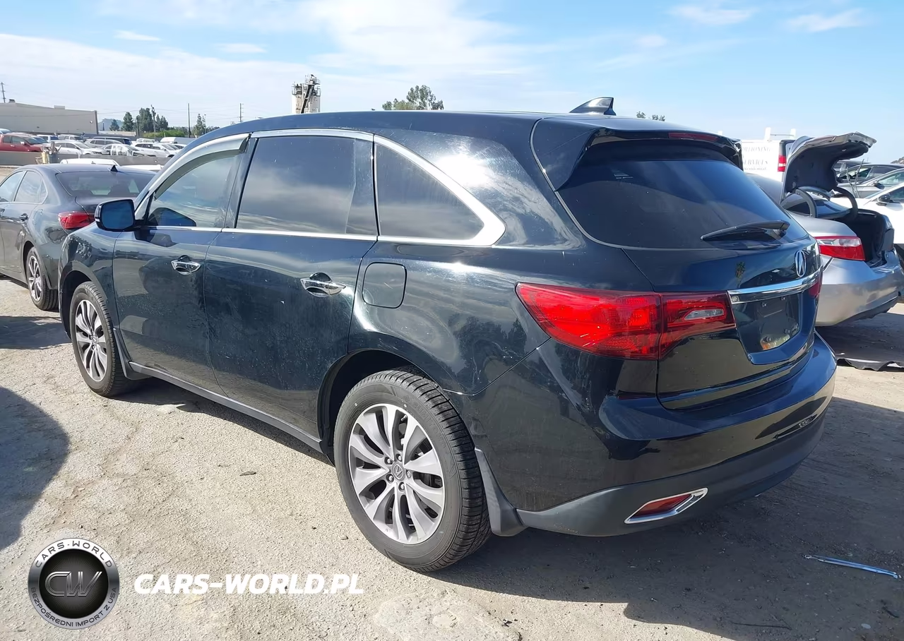 2016 Acura Mdx Technology Acurawatch Plus Packages-Technology Package VIN:5FRYD4H43GB008545 - 3