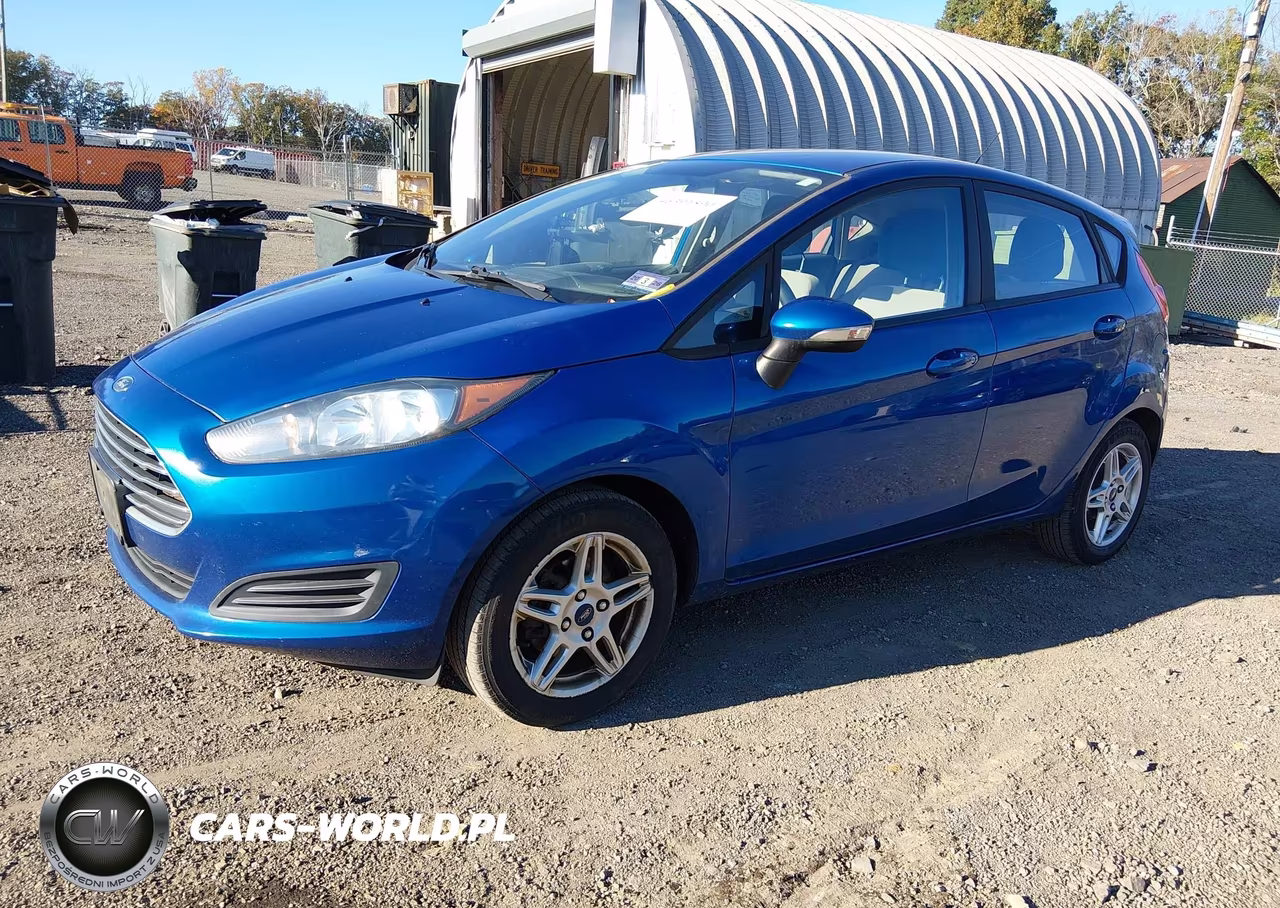 2019 Ford Fiesta Se VIN:3FADP4EJ3KM125392 - 2