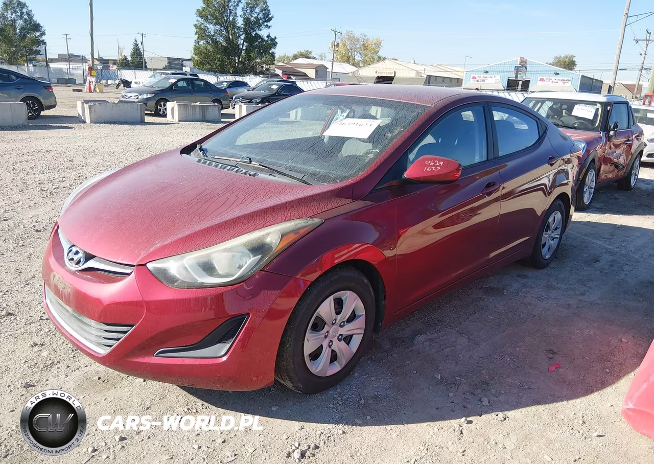 2016 Hyundai Elantra Se VIN:5NPDH4AE2GH702992 - 2