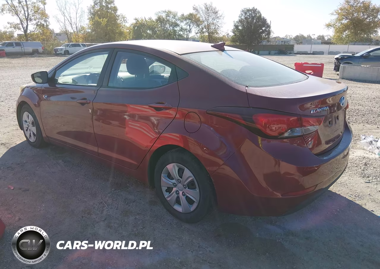 2016 Hyundai Elantra Se VIN:5NPDH4AE2GH702992 - 3