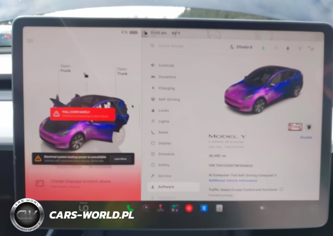 2022 Tesla Model Y Long Range Dual Motor All-Wheel Drive VIN:7SAYGDEE7NF546820 - 7