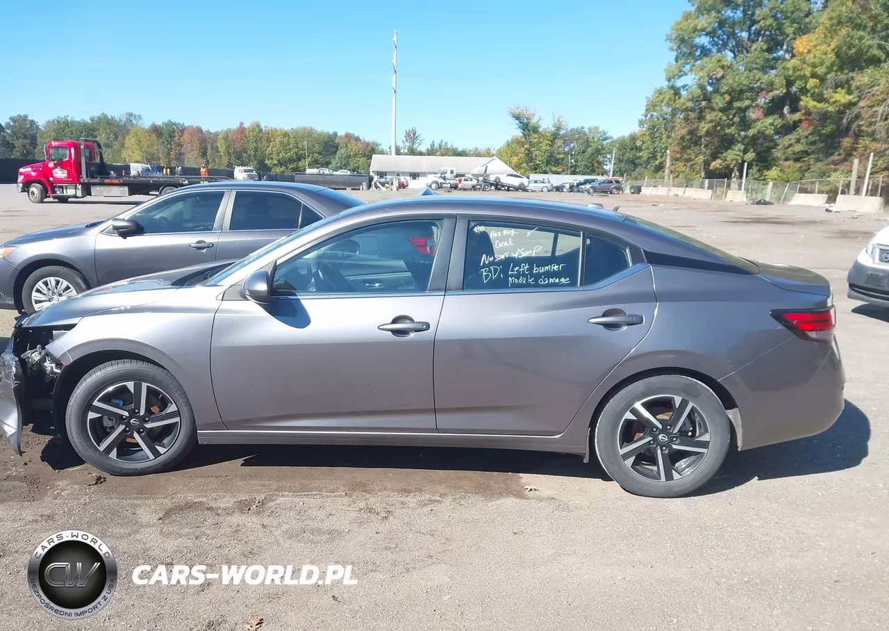 2025 Nissan Sentra Sv VIN:3N1AB8CV0SY303893 - 15