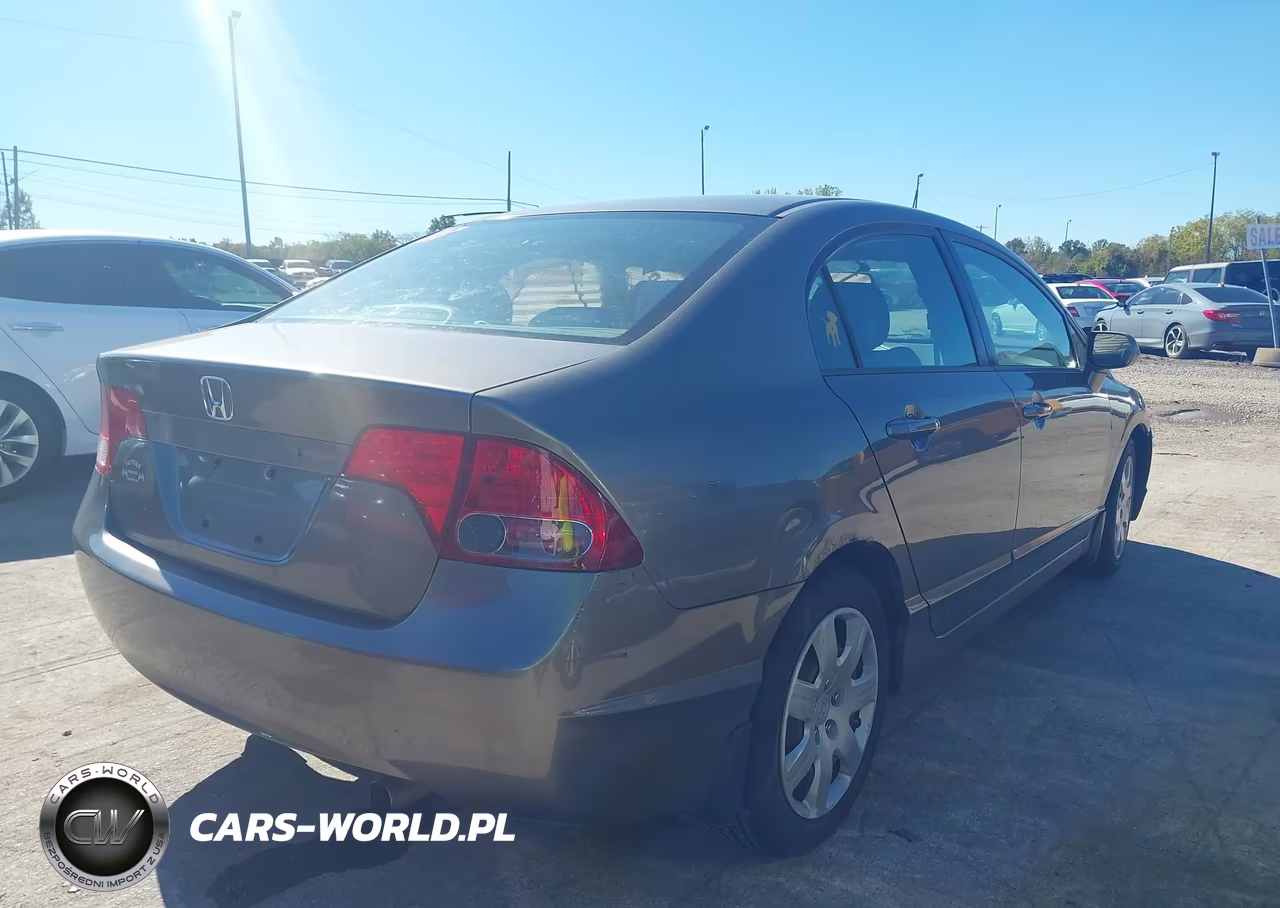 2008 Honda Civic Lx VIN:2HGFA16528H322681 - 4