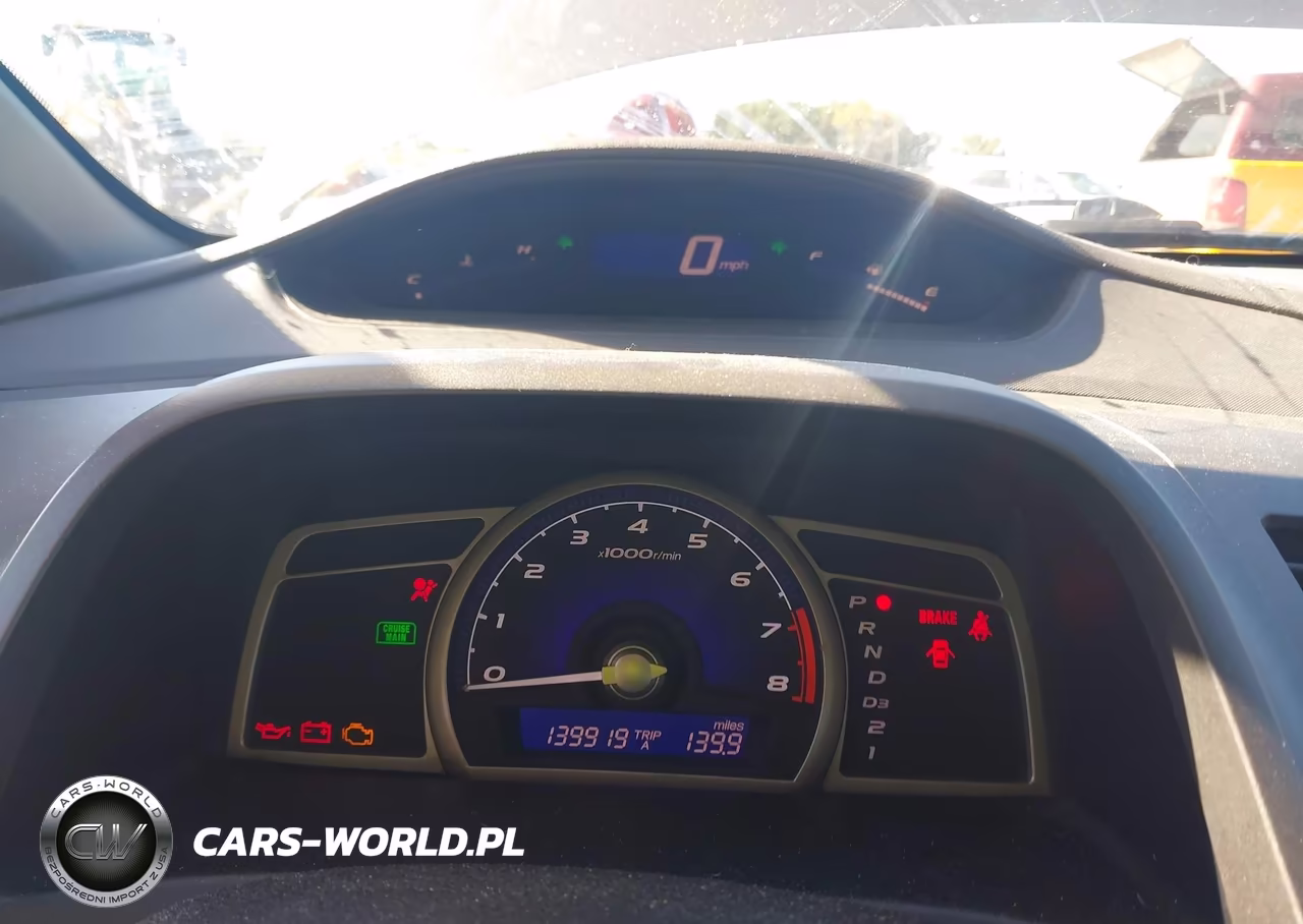 2008 Honda Civic Lx VIN:2HGFA16528H322681 - 7