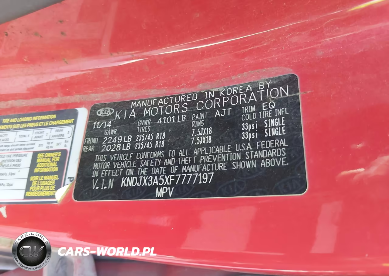 2015 Kia Soul ! VIN:KNDJX3A5XF7777197 - 9