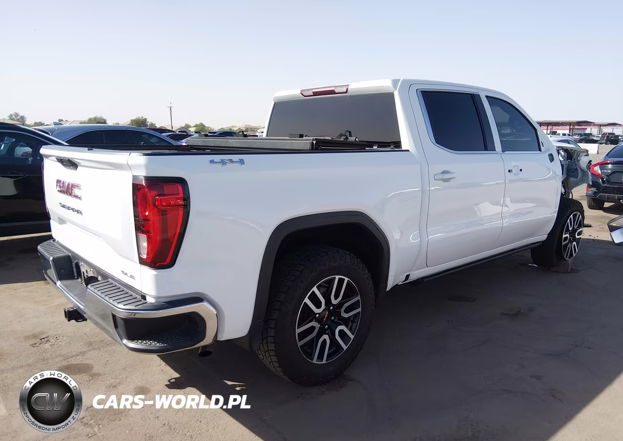 2020 GMC Sierra 1500 4Wd Short Box Sle VIN:3GTU9BED6LG427441 - 4
