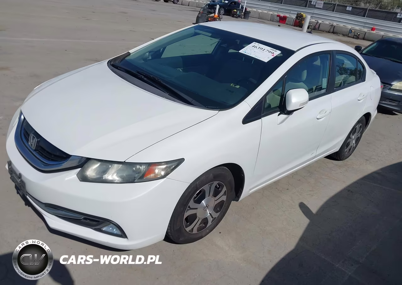 2013 Honda Civic Hybrid VIN:19XFB4F27DE201458 - 2