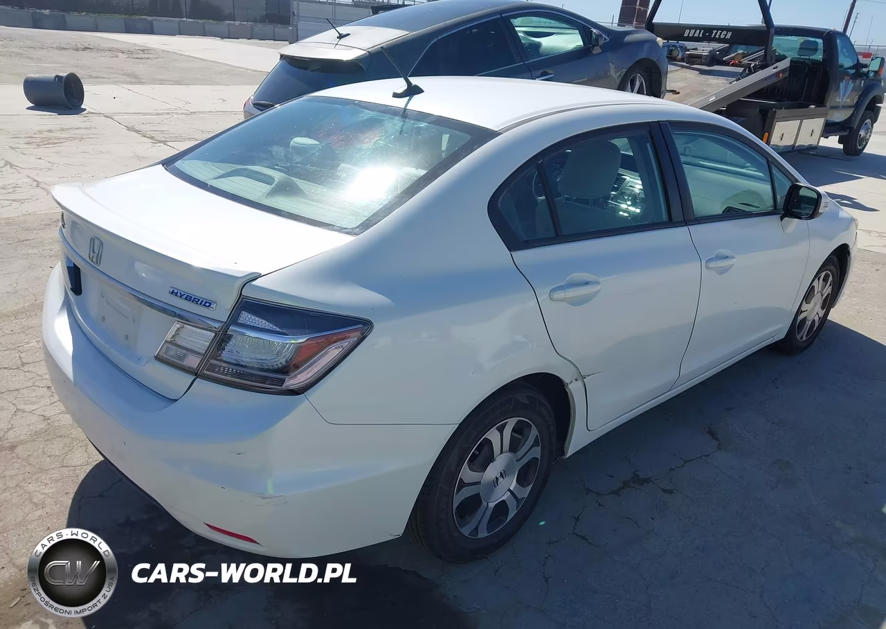 2013 Honda Civic Hybrid VIN:19XFB4F27DE201458 - 4