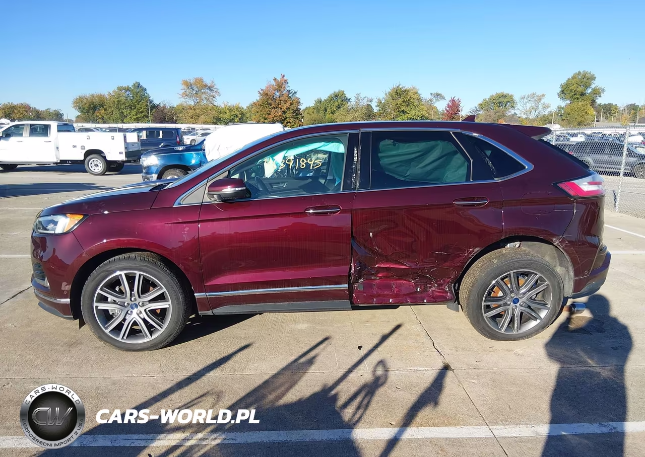 2019 Ford Edge Titanium VIN:2FMPK4K95KBC45241 - 14