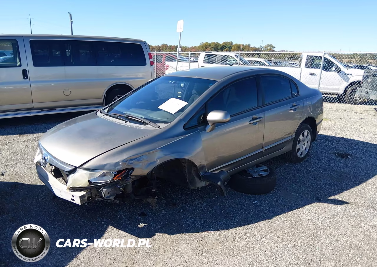 2007 Honda Civic Lx VIN:1HGFA16517L020333 - 2