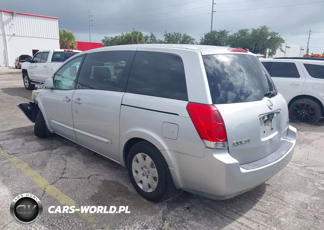 2004 Nissan Quest 3.5 S VIN:5N1BV28U94N328969 - 3