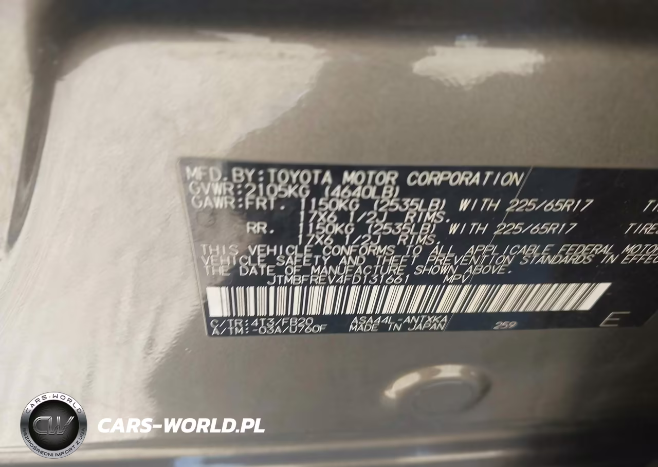 2015 Toyota Rav4 Le VIN:JTMBFREV4FD131661 - 9
