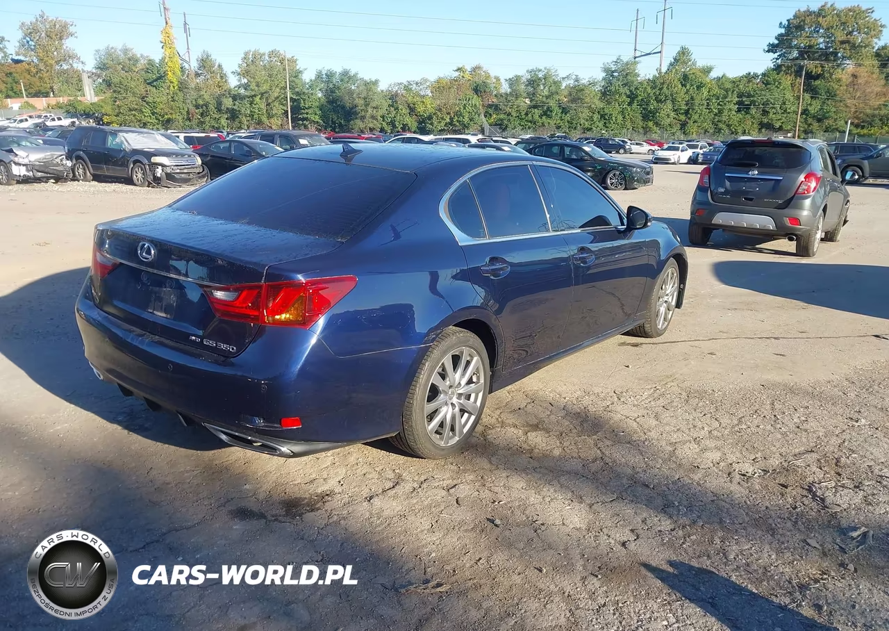 2013 Lexus Gs 350 VIN:JTHCE1BL9D5012022 - 4