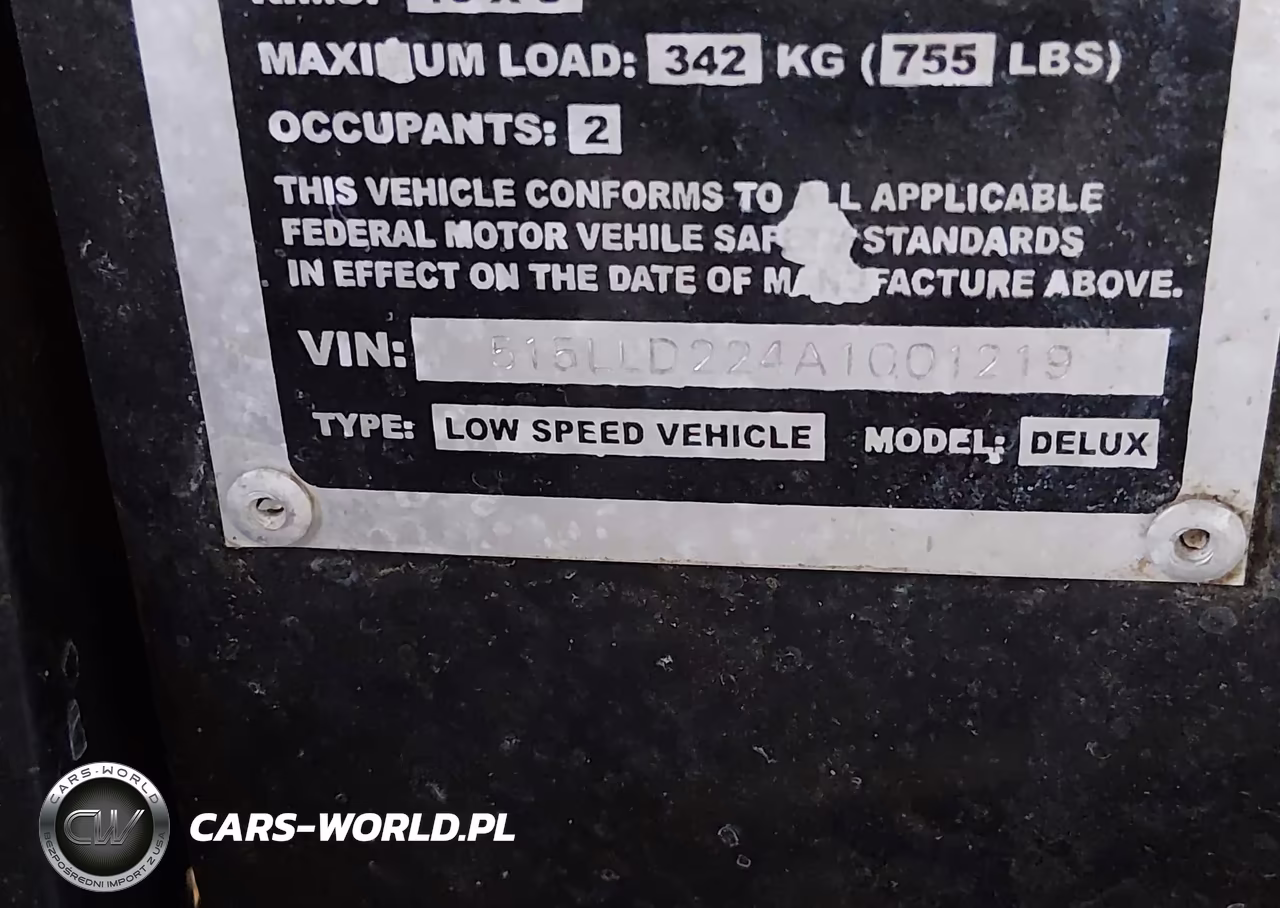 2010 Ac Golf Cart. Fairplay Model VIN:515LLD224A1001219 - 9