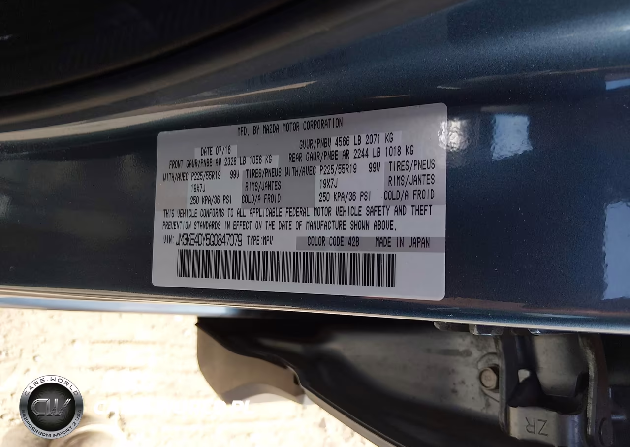 2016 Mazda Cx-5 Grand Touring VIN:JM3KE4DY5G0847079 - 9
