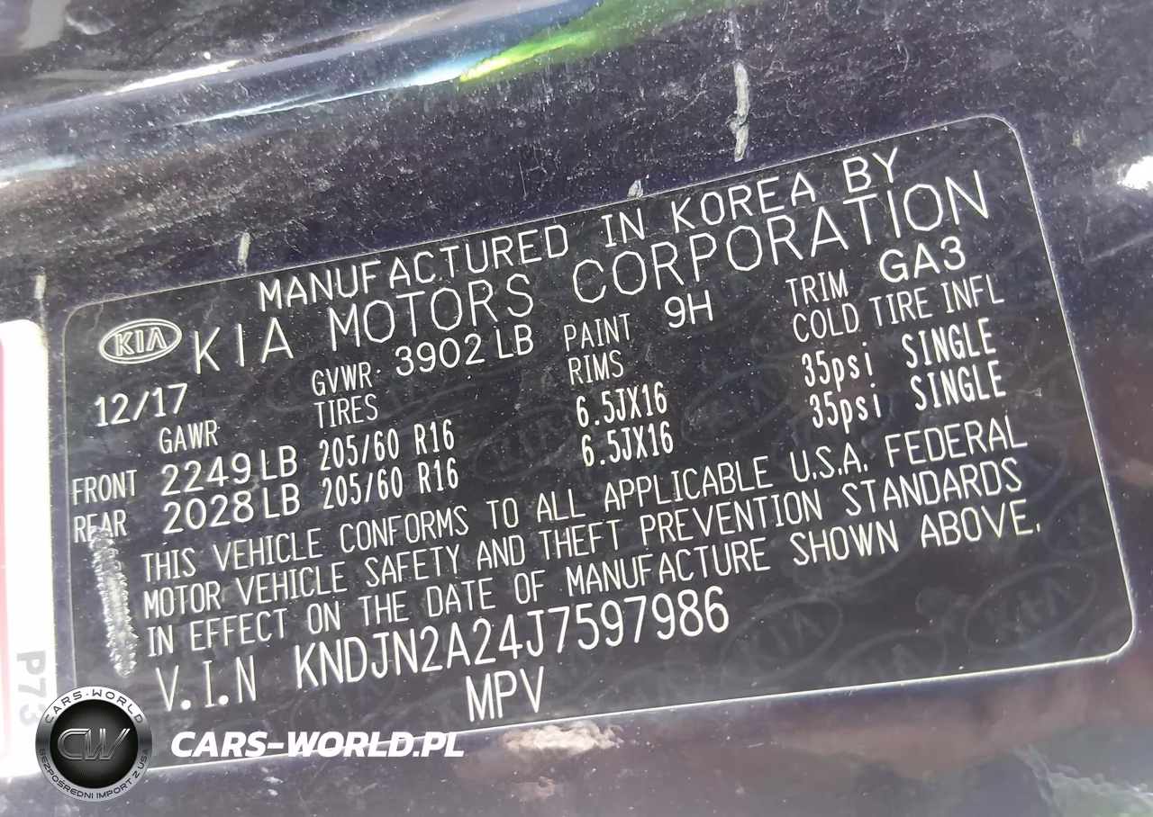 2018 Kia Soul VIN:KNDJN2A24J7597986 - 9