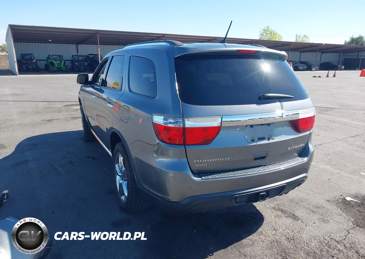 2012 Dodge Durango Citadel VIN:1C4RDJEG4CC328564 - 3