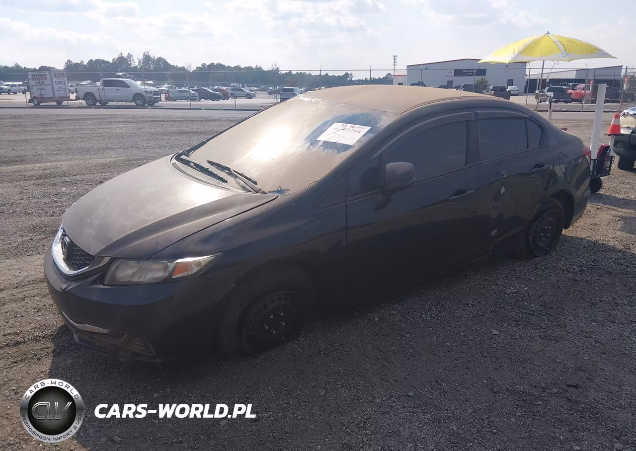 2013 Honda Civic Lx VIN:2HGFB2F57DH300284 - 2