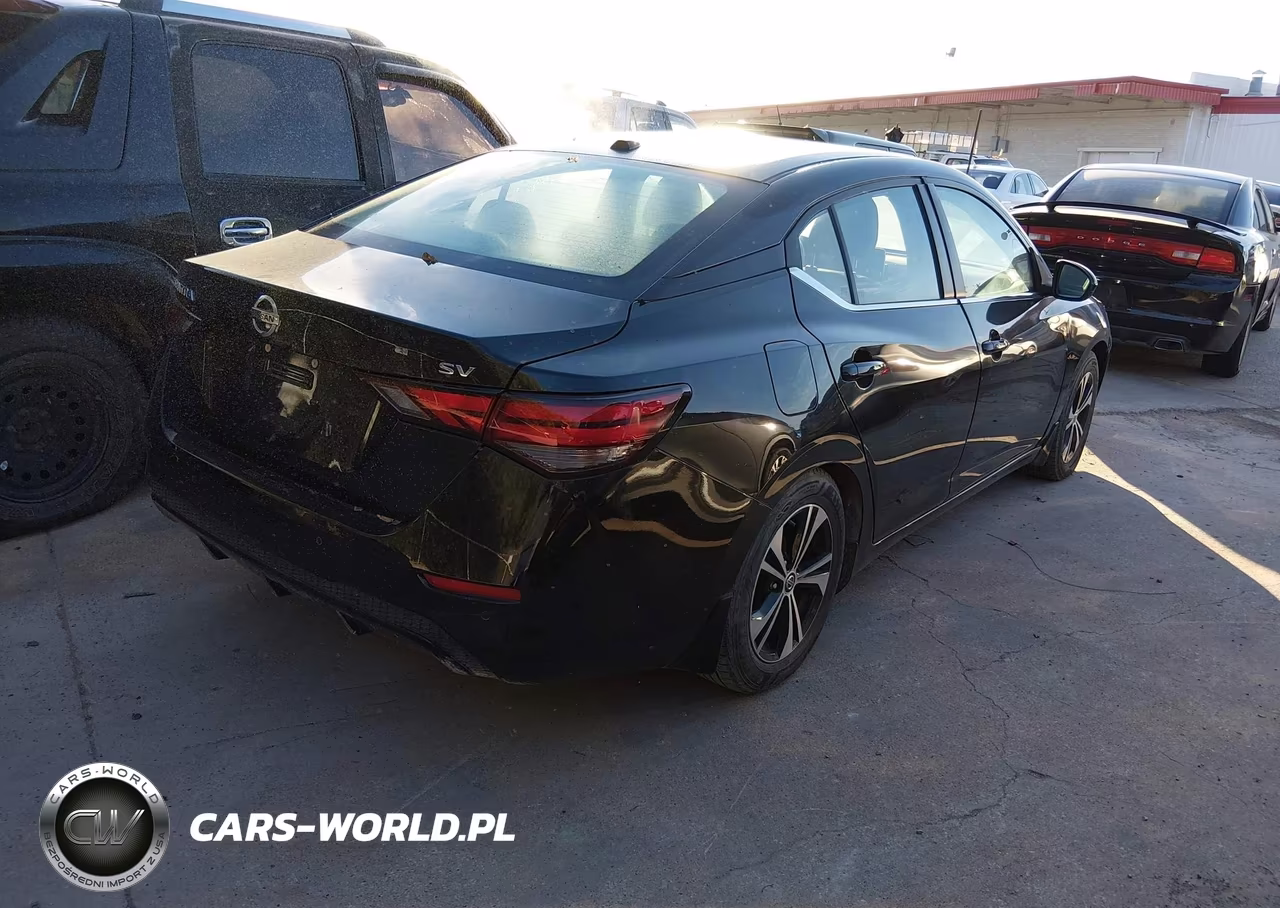 2022 Nissan Sentra Sv Xtronic Cvt VIN:3N1AB8CV4NY296130 - 4