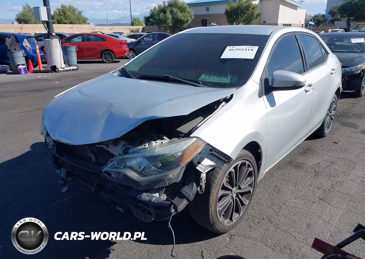 2016 Toyota Corolla S Plus VIN:5YFBURHE4GP439462 - 2