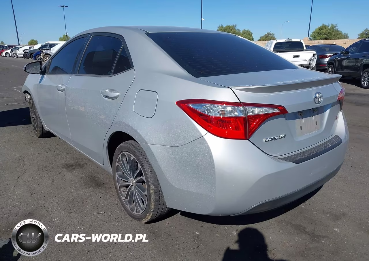 2016 Toyota Corolla S Plus VIN:5YFBURHE4GP439462 - 3