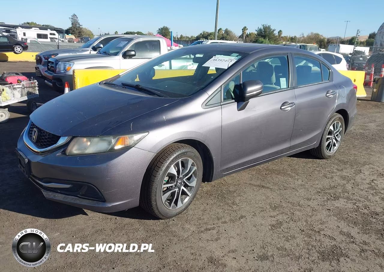 2014 Honda Civic Ex VIN:19XFB2F85EE265170 - 2