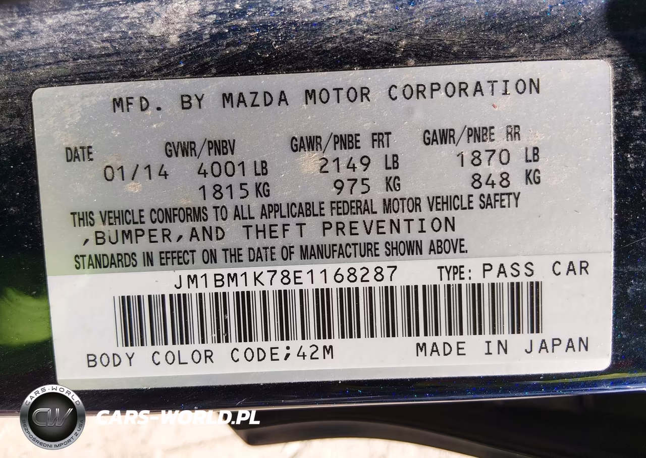 2014 Mazda Mazda3 I Sport VIN:JM1BM1K78E1168287 - 9
