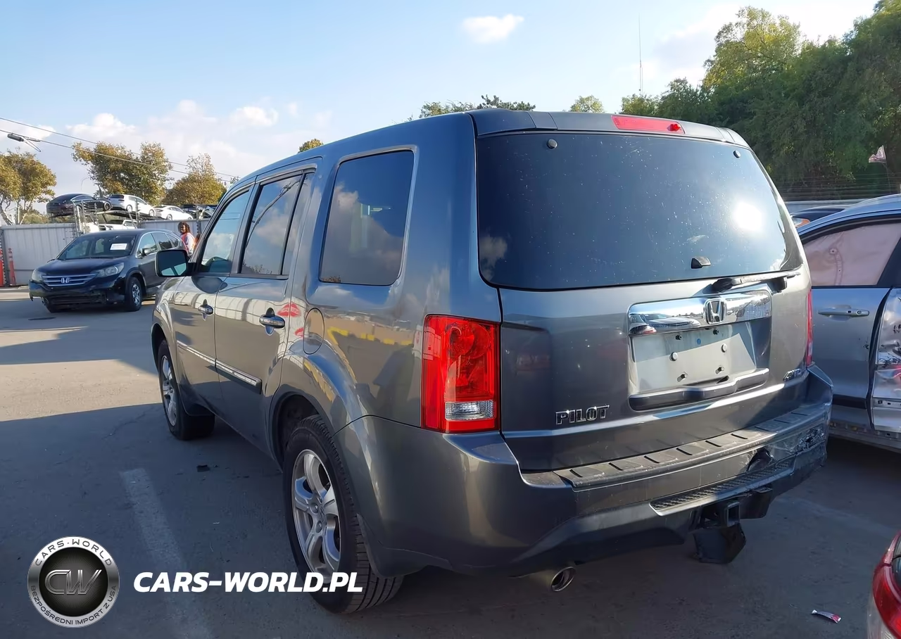 2013 Honda Pilot Ex-L VIN:5FNYF4H73DB069654 - 3