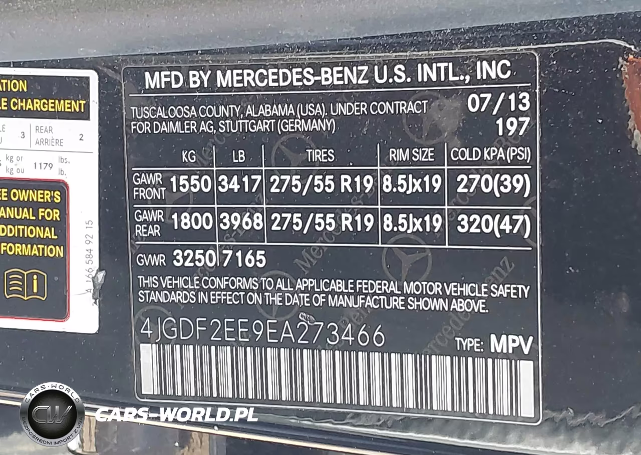 2014 Mercedes-Benz Gl 350 Bluetec 4Matic VIN:4JGDF2EE9EA273466 - 9