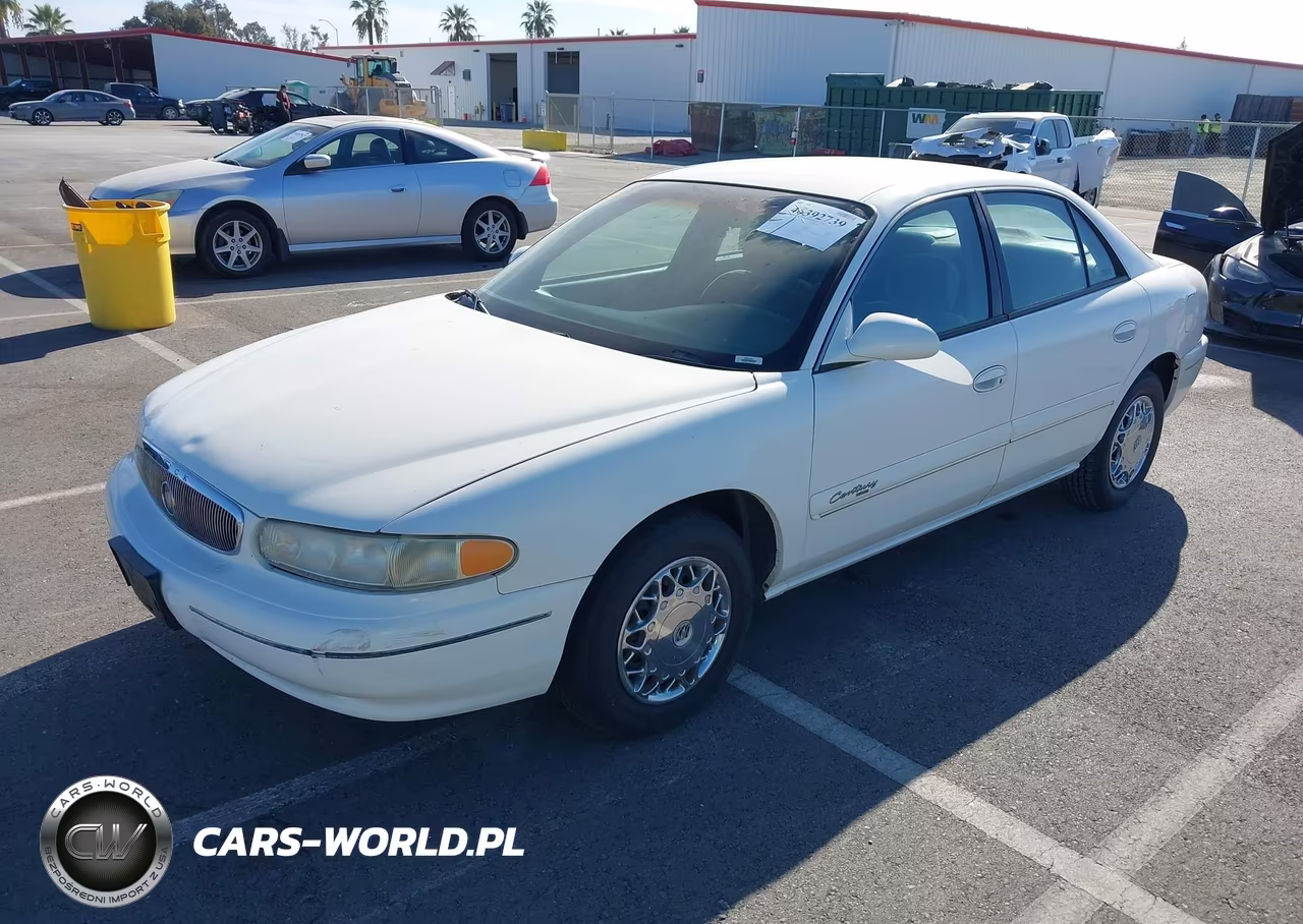 2002 Buick Century Custom VIN:2G4WS52J621174990 - 2