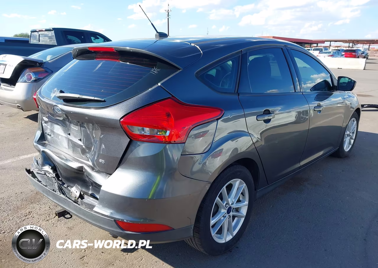 2018 Ford Focus Se VIN:1FADP3K21JL244789 - 4