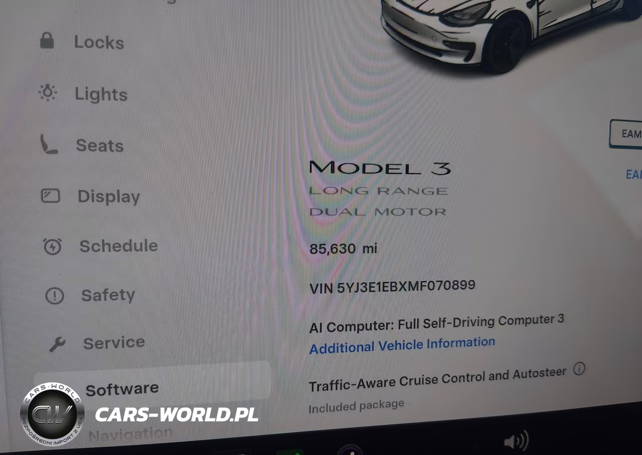 2021 Tesla Model 3 Long Range Dual Motor All-Wheel Drive VIN:5YJ3E1EBXMF070899 - 16