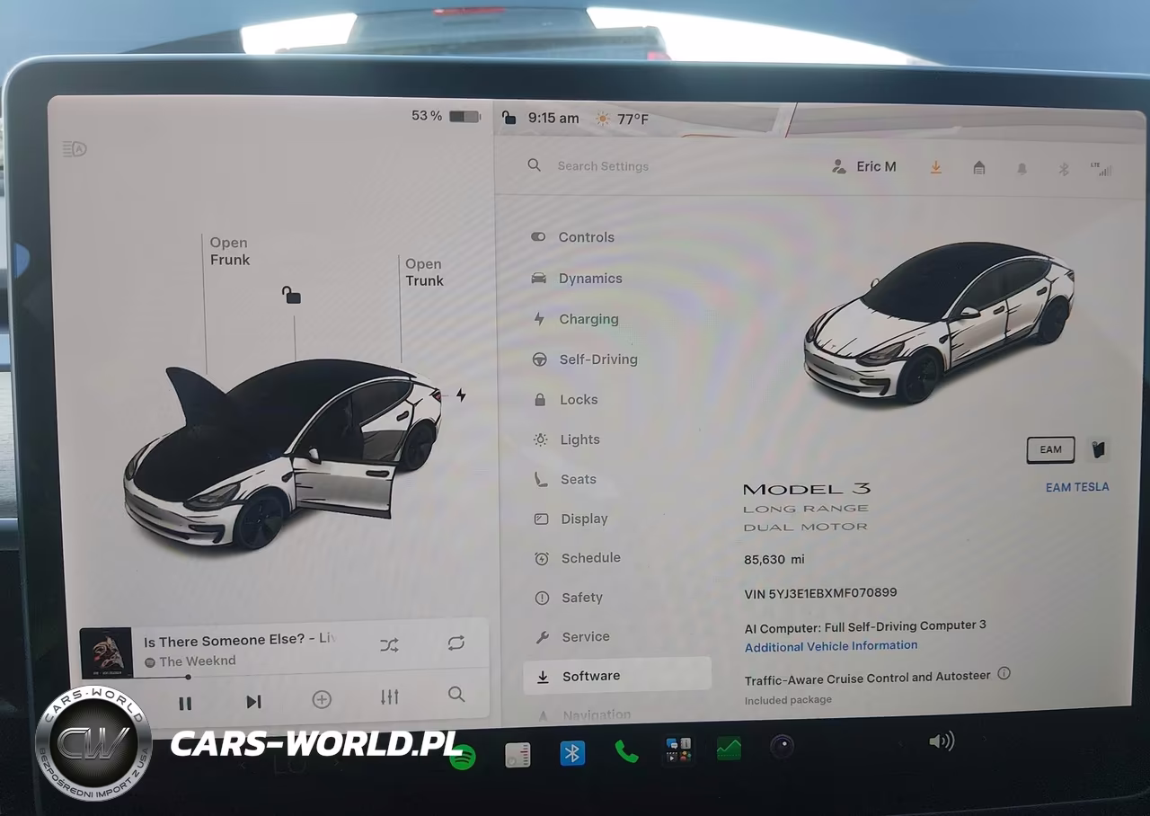 2021 Tesla Model 3 Long Range Dual Motor All-Wheel Drive VIN:5YJ3E1EBXMF070899 - 7