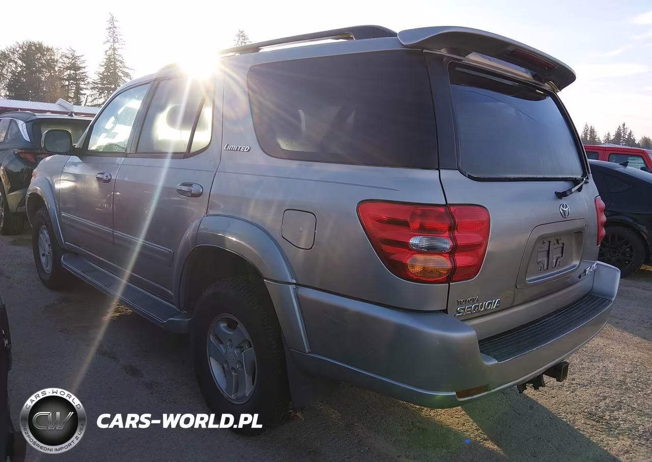 2001 Toyota Sequoia Limited V8 VIN:5TDBT48A81S015770 - 3